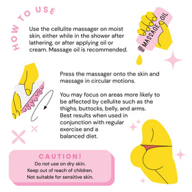 Scala Cellulite Massager Silicone packaging display