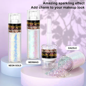 Scarman Glitter Spray used in a festive setting