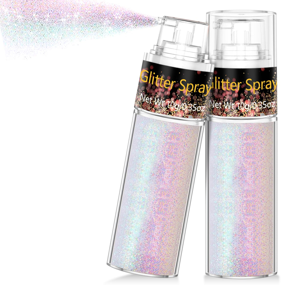 Scarman Hair and Body Glitter Spray 23g front view