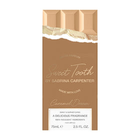 SCENT BEAUTY Sweet Tooth Caramel Dream Eau de Parfum back view with packaging details