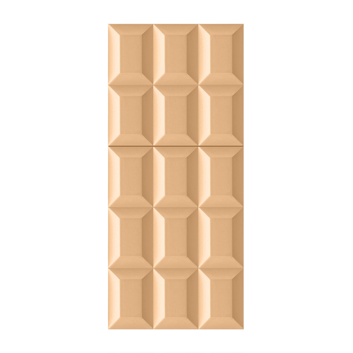 SCENT BEAUTY Sweet Tooth Caramel Dream Eau de Parfum front view in chocolate bar-shaped bottle