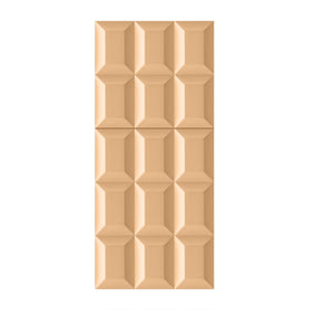 SCENT BEAUTY Sweet Tooth Caramel Dream Eau de Parfum front view in chocolate bar-shaped bottle