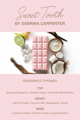 SCENT BEAUTY Sweet Tooth Eau de Parfum bottle top view