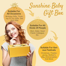 Scented candles included in the gift basket