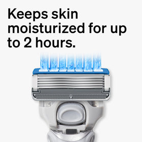 Schick Hydro razor blade with Flip Back Precision Edger