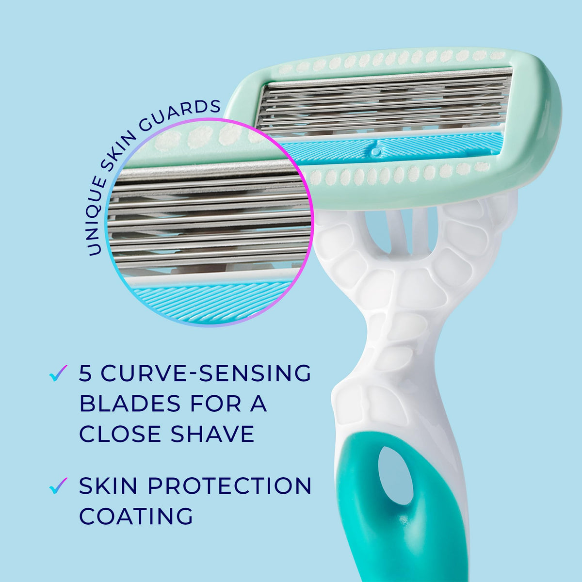 Schick Hydro Silk razors in packaging