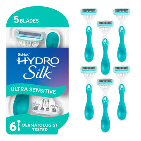 Schick Hydro Silk Women's Disposable Razors 6ct front view