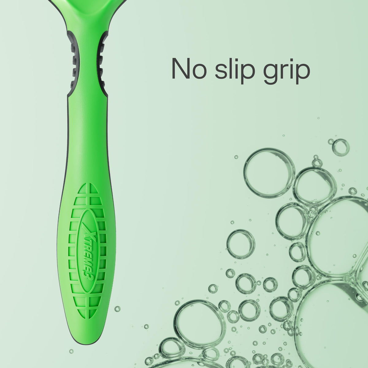 Schick Xtreme 3 Sensitive Disposable Razor in hand
