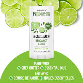 Schmidt's Bergamot & Lime Deodorant lifestyle scene