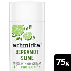 Schmidt's Bergamot & Lime Deodorant side view