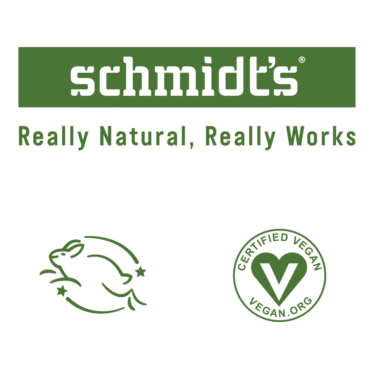 Schmidt's Bergamot & Lime Deodorant with ingredients