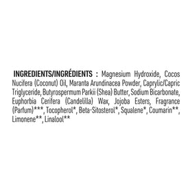 Schmidt's Lavender & Sage Deodorant back view with usage instructions