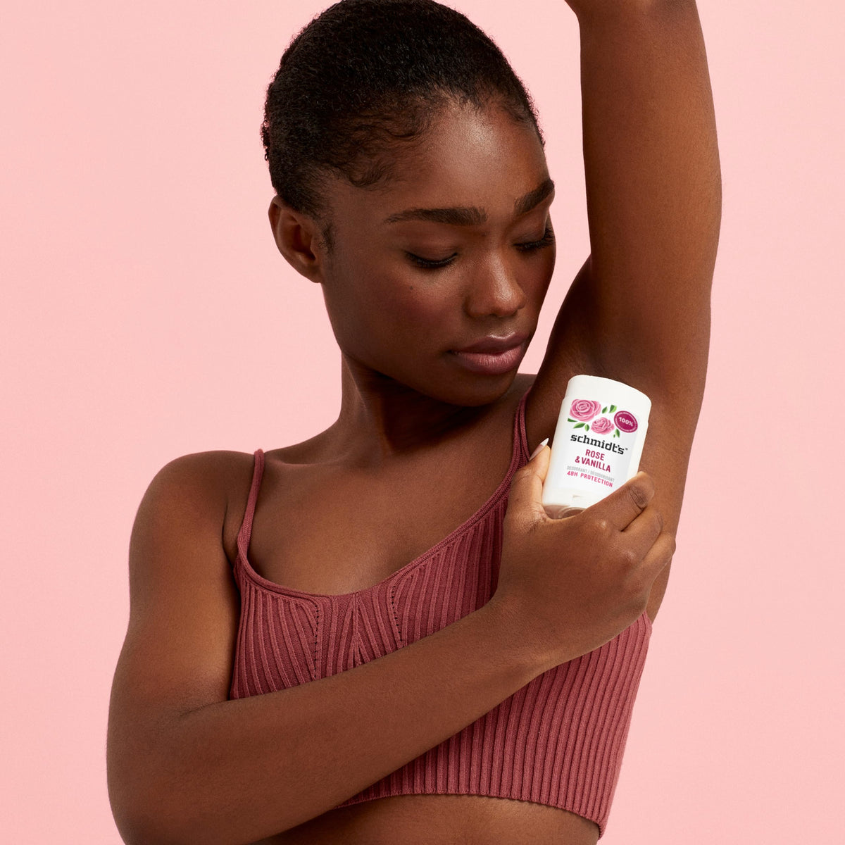 Schmidt's Rose & Vanilla Deodorant with essential oils
