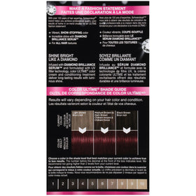 Schwarzkopf Color ULTÎME® 4.2 Mahogany Red applied to hair