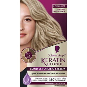 Schwarzkopf High Lift Natural Cool Blonde 11.01 hair dye packaging front view