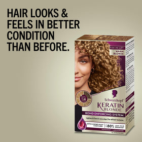 Schwarzkopf Keratin Blonde developer and color cream