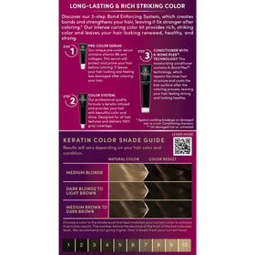 Schwarzkopf Keratin Color 3.0 Espresso application process