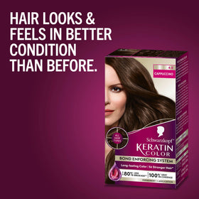 Schwarzkopf Keratin Color 4.0 Cappuccino post-color conditioner tube