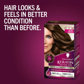 Schwarzkopf Keratin Color 5.3 Berry Brown pre-color serum