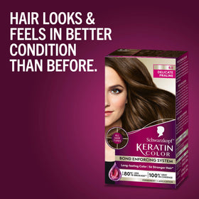Schwarzkopf Keratin Color 6.0 Delicate Praline post-colour conditioner