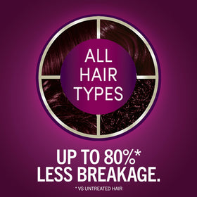 Schwarzkopf Keratin Color Ruby Noir pre-color serum and gloves
