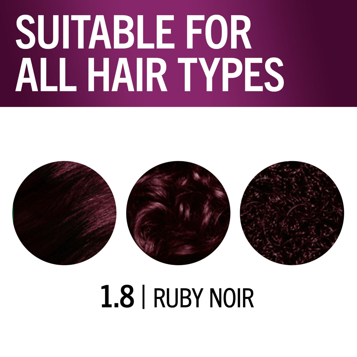 Schwarzkopf Keratin Color Ruby Noir vibrant hair results