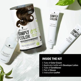 Schwarzkopf Simply Color Dark Chocolate Hair Dye with conditioner included