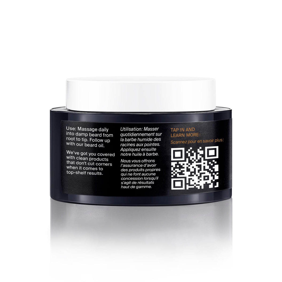 Scotch Porter Beard Balm application on beard