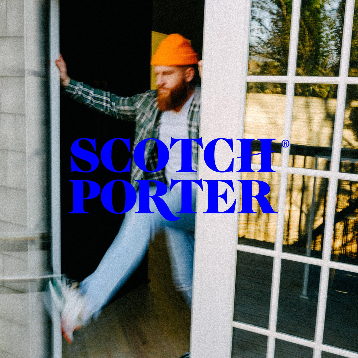 Scotch Porter Beard Balm application on beard
