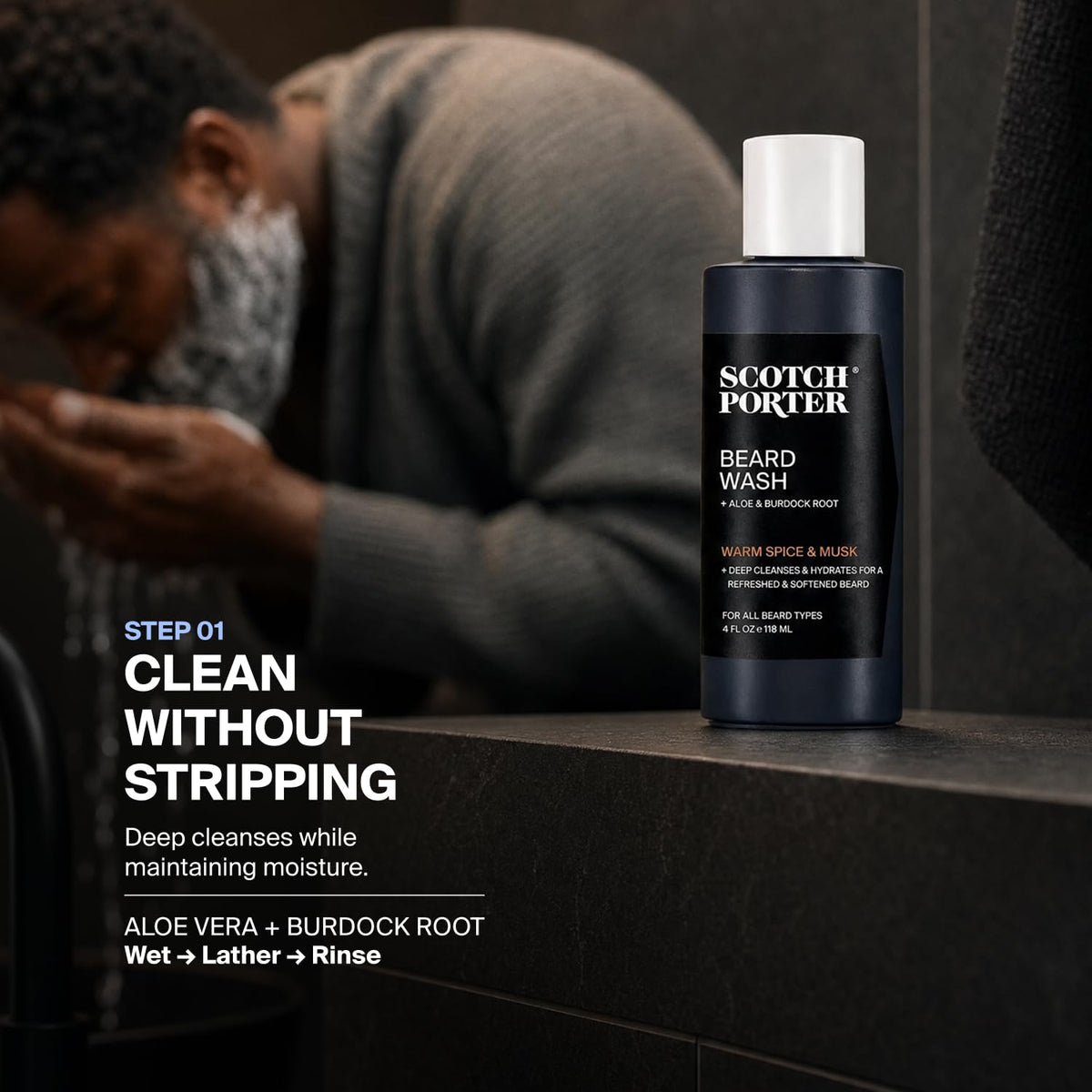 Scotch Porter Beard Conditioner bottle front view