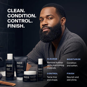 Scotch Porter Beard Oil being applied