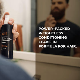 Scotch Porter Daily Hydration Conditioner Spray back view with ingredients