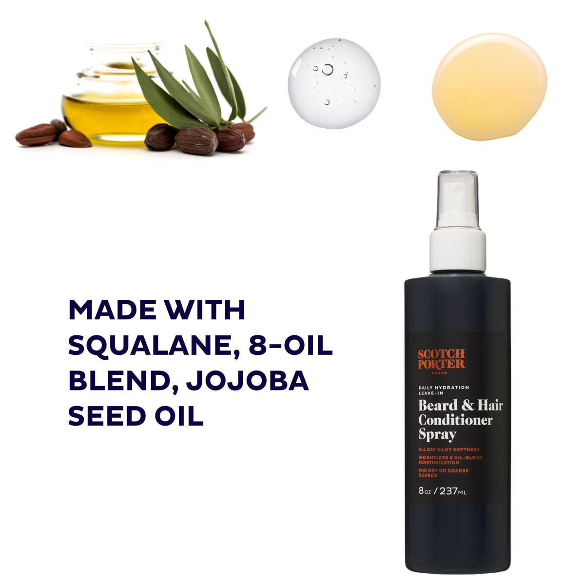 Scotch Porter Daily Hydration Conditioner Spray ingredients list