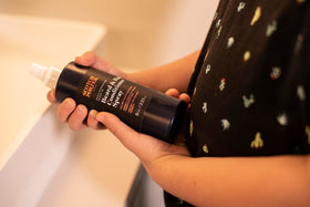 Scotch Porter Daily Hydration Conditioner Spray texture demonstration