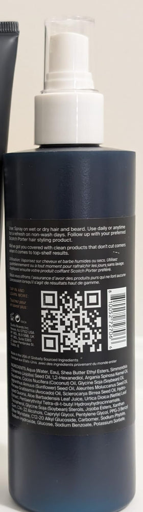 Scotch Porter Daily Hydration Conditioner Spray with natural ingredients