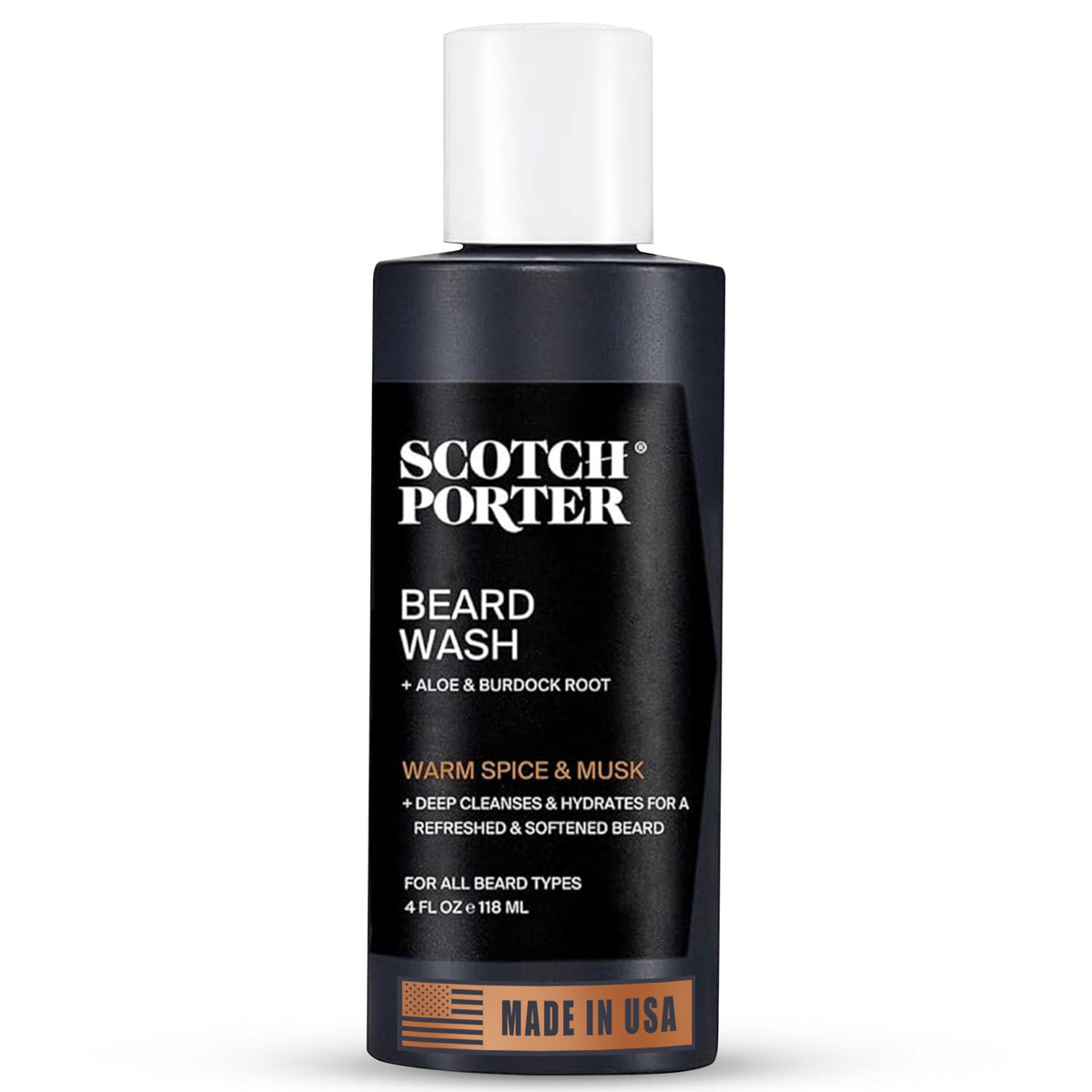 Scotch Porter Moisturizing Beard Wash 150g front view