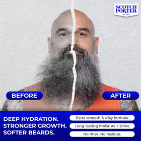 Scotch Porter Restorative Leave-In Beard Conditioner with packaging