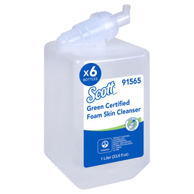 Scott Professional Green Certified Foam Hand Soap 1.0 L refill package front view