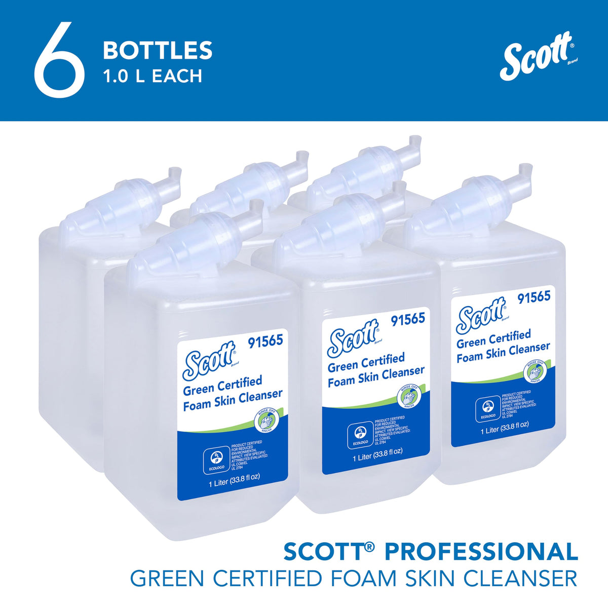 Scott Professional Hand Soap refill showing unscented label
