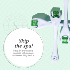 Sdara Derma Roller close-up of microneedles