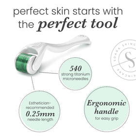 Sdara Derma Roller compact size for travel