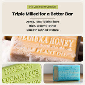 Sea Salt with Ocean Minerals soap bar from Australian Botanical Soap