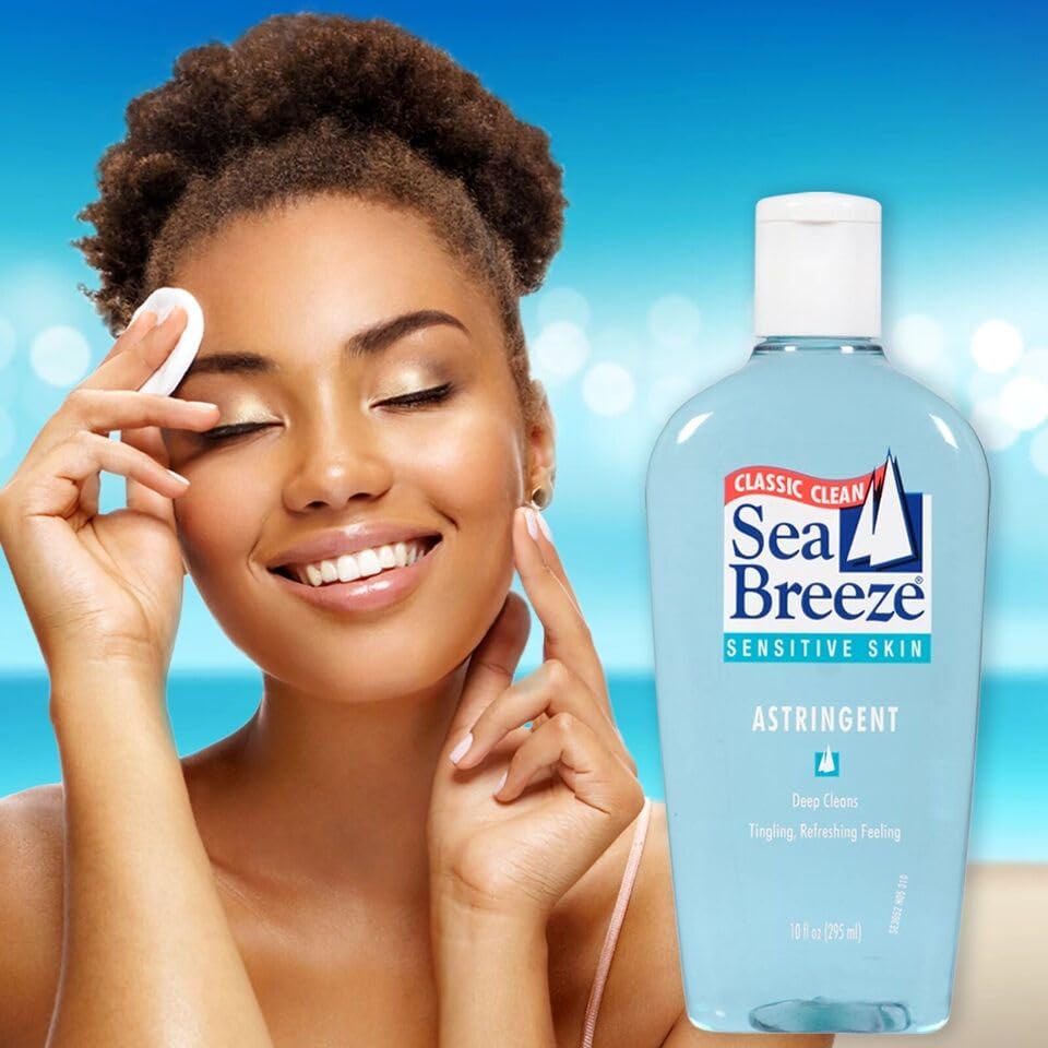 Seabreeze Deep Cleaning Facial Astringent with fresh ingredients