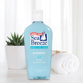 Seabreeze Deep Cleaning Facial Astringent with skincare routine