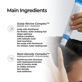 Seapuri Scalpy Hair Growth Serum with Glacier Water ingredients