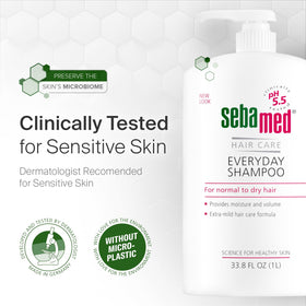 SEBAMED Everyday Shampoo 1L close-up of pump