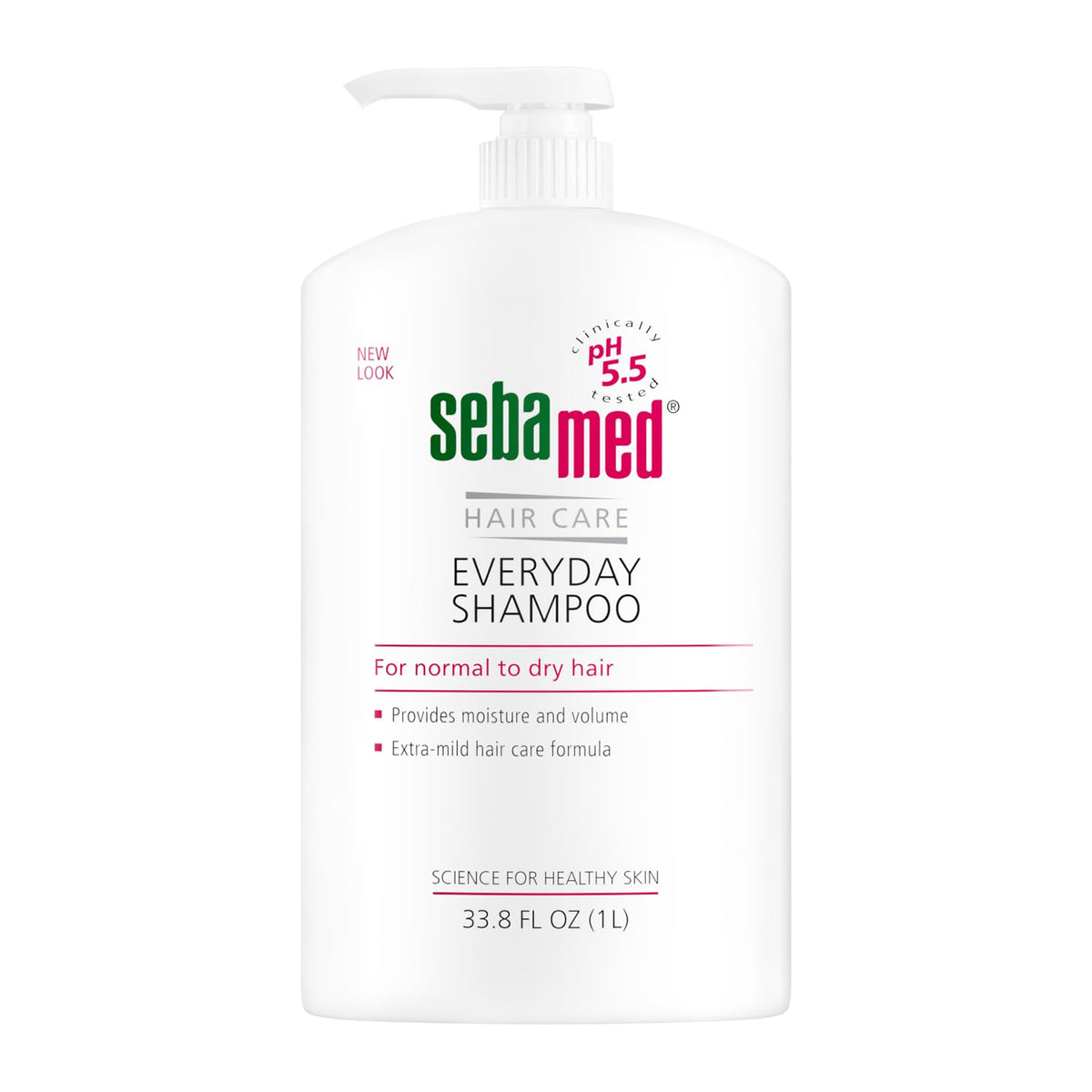 SEBAMED Everyday Shampoo 1L front view with label