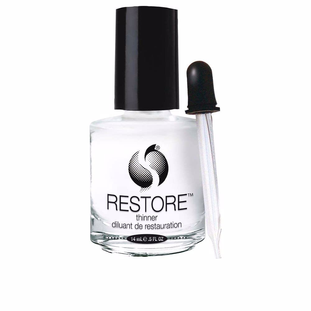 Seche Restore Top Coat Nail Polish Thinner 0.5 Fl Oz boxed item