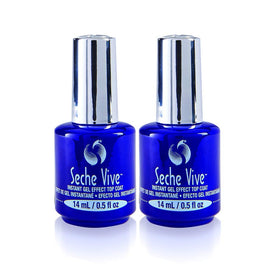 Seche Vive Instant Gel Effect Top Coat Nail Polish front view