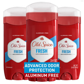 Secret Aluminum Free Deodorant for Men, High Endurance, Fresh Scent, front view